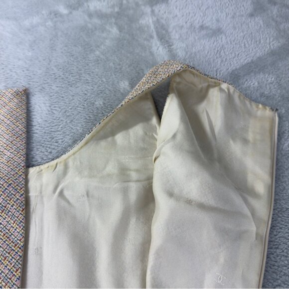 Chanel Boutique Wool Silk Tweed Dress Small - Picture 15 of 16